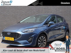 Ford Fiesta - 1.0 EcoBoost Hybrid Titanium 125pk | DEMO | Stoel- stuur en voorruitverwarming | Navigatie
