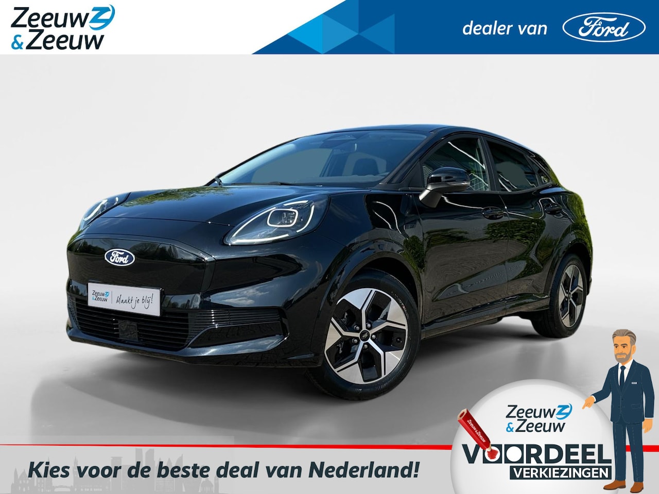 Ford Puma Gen-E - | 100% Electric | 376 km WLTP Range | Nieuw | Comfort Pack | Winter Pack | € 3.000,- korti - AutoWereld.nl