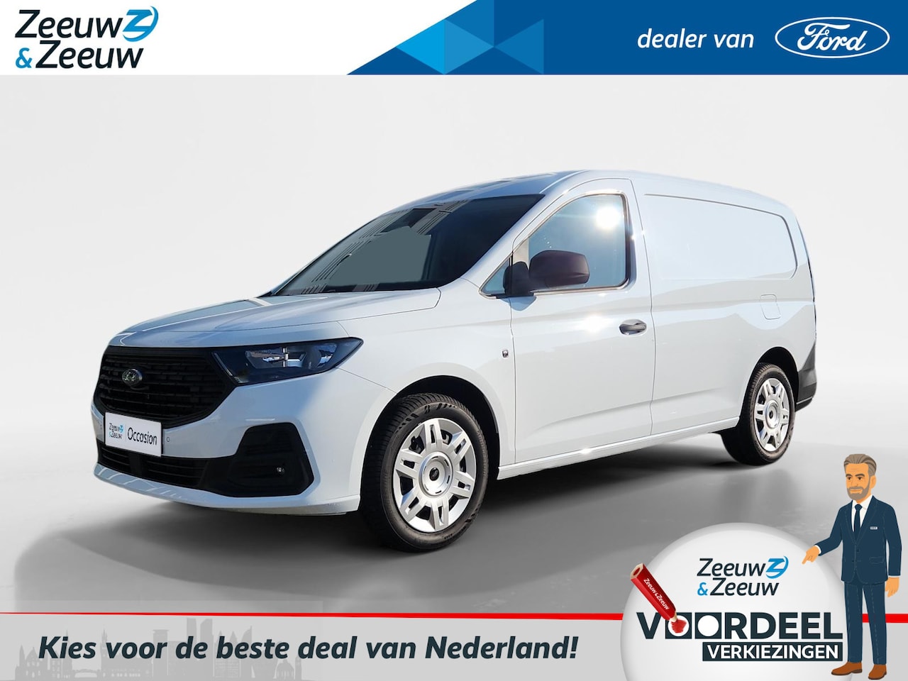 Ford Transit Connect - 2.0 EcoBlue L2 Trend | Nieuw | Ook Als PHEV | - AutoWereld.nl