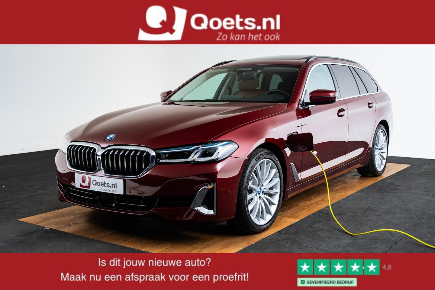 BMW 5-serie Touring - 530e Business Edition Plus Luxury Line - Panoramadak - Comfort Access - Parking/Driving As - AutoWereld.nl