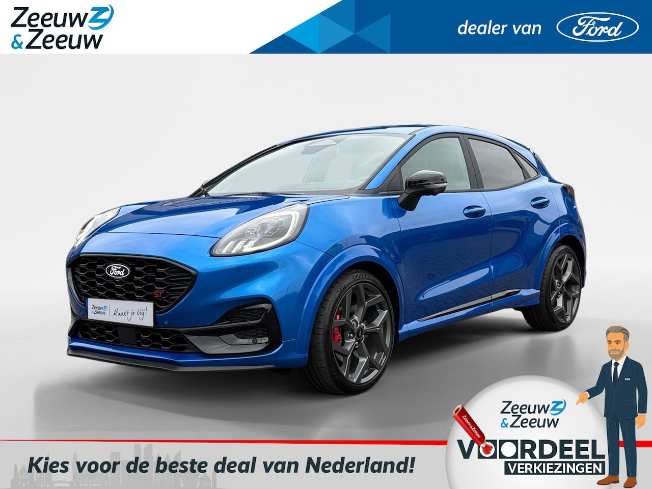 Ford Puma - 1.0 EcoBoost Hybrid ST | Nieuw te bestellen | Prijs inclusief €4000,- Ford Voordeel | Fina - AutoWereld.nl