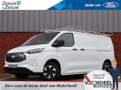 Ford Transit Custom - E-Transit 320 L2H1 Trend 65 kWh | 2x Schuifdeur | Led verlichting | Trekhaak | Imperiaal |
