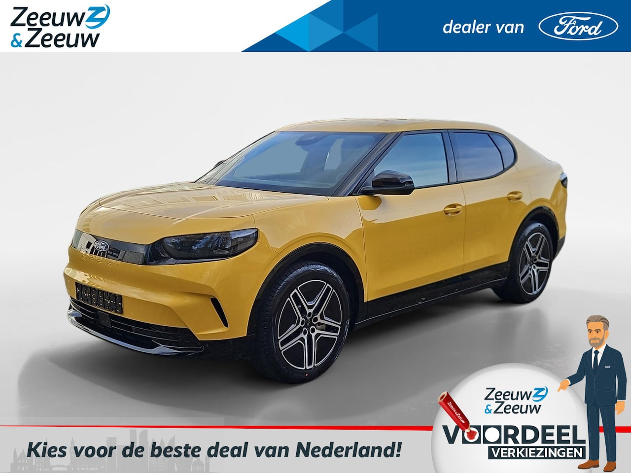 Ford Capri - Premium Extended Range RWD 77 kWh | Direct rijden | Voorraad | Actiekorting €3500,- | Sync - AutoWereld.nl