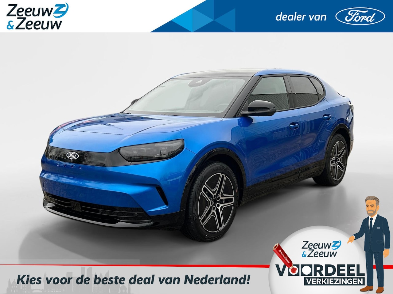 Ford Capri - Premium Extended Range RWD 77 kWh | €3.500,- korting | Vraag naar de beschikbare voorraad! - AutoWereld.nl