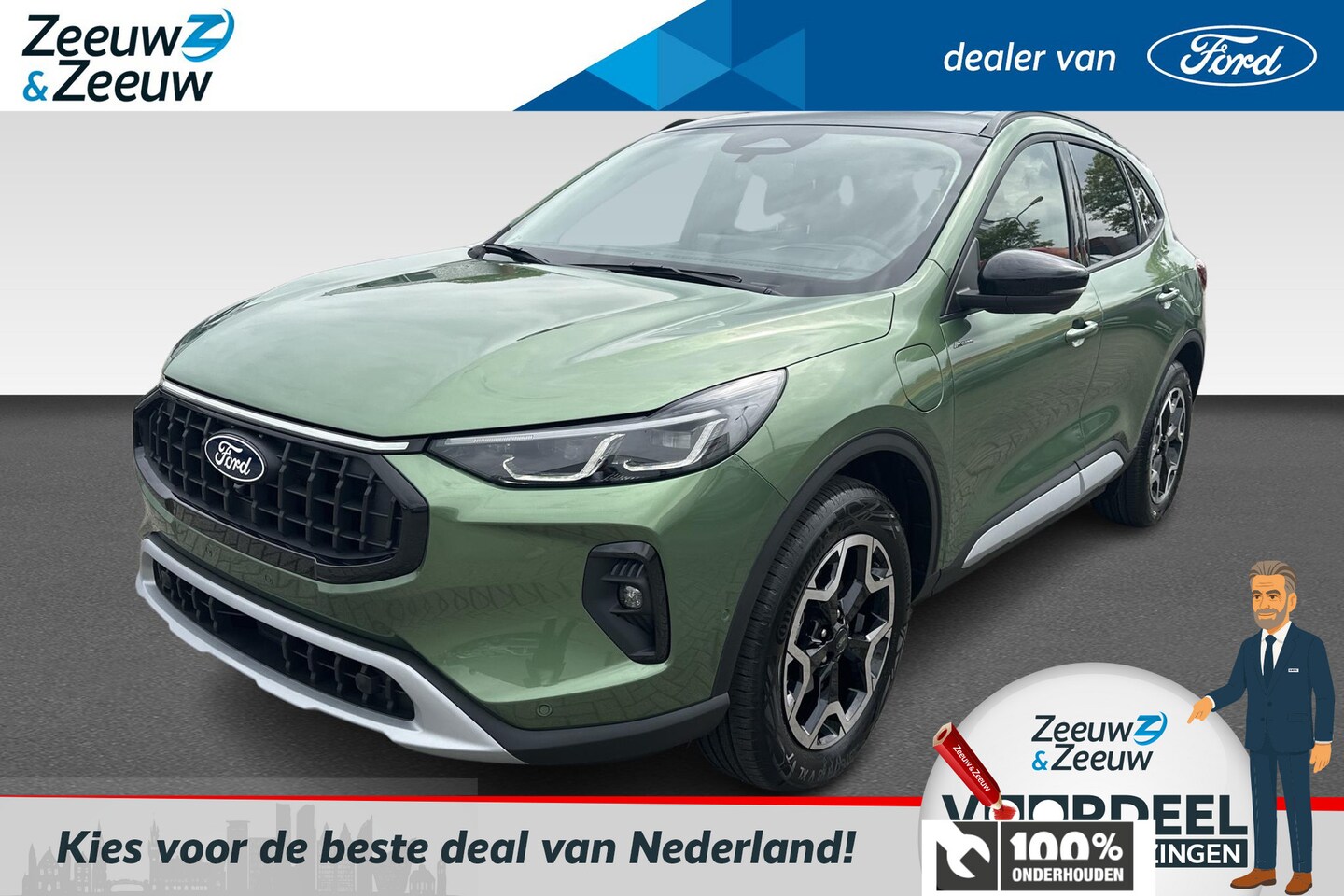 Ford Kuga - 2.5 PHEV Active X - | 2100 kg trekkracht | Nieuw te Bestellen | Full Optie | tot € 4000,- - AutoWereld.nl
