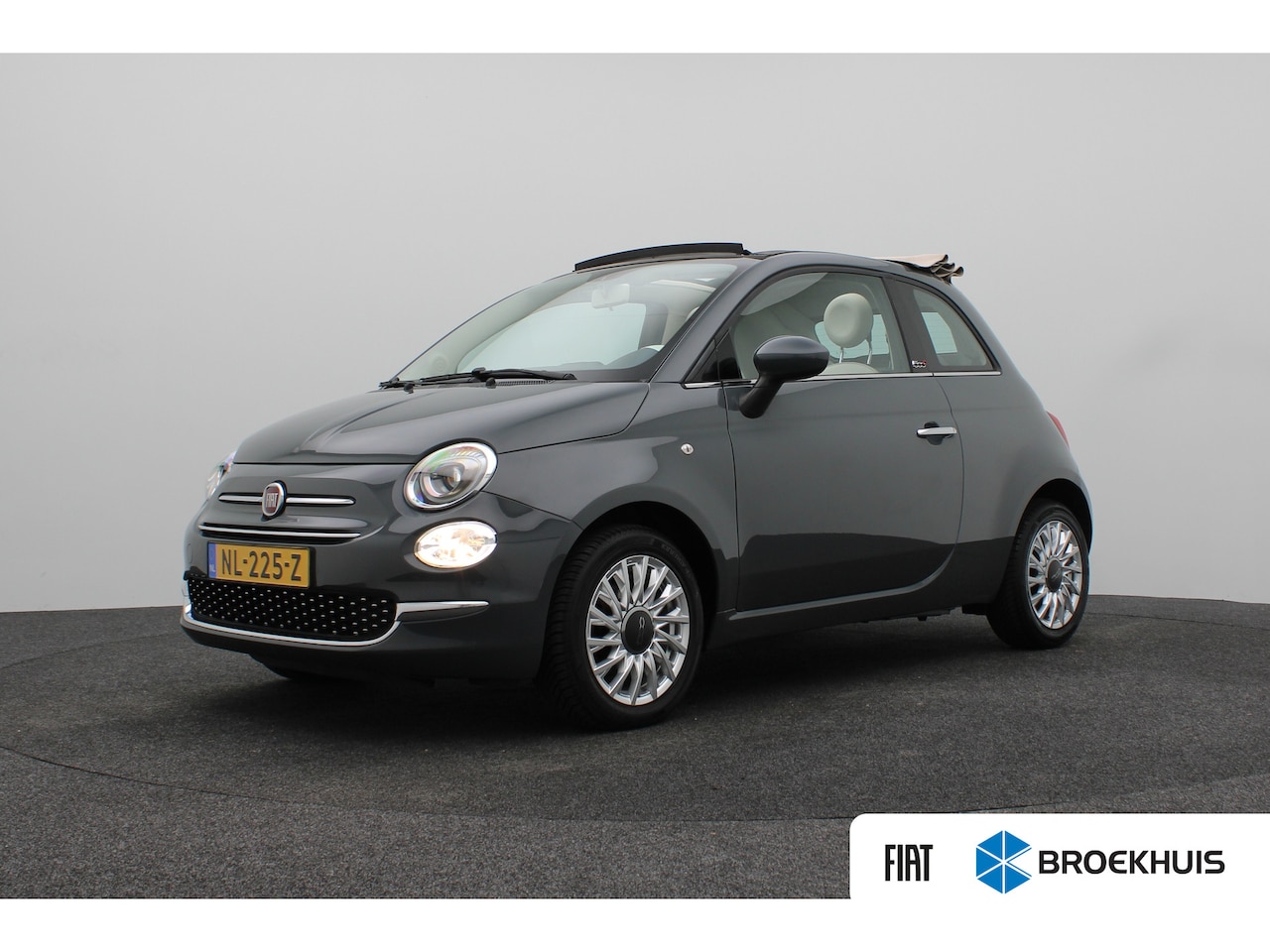 Fiat 500 C - 0.9 TwinAir Turbo Lounge | Airco | Bandenspanningscontrolesysteem | Bestuurdersairbag - AutoWereld.nl