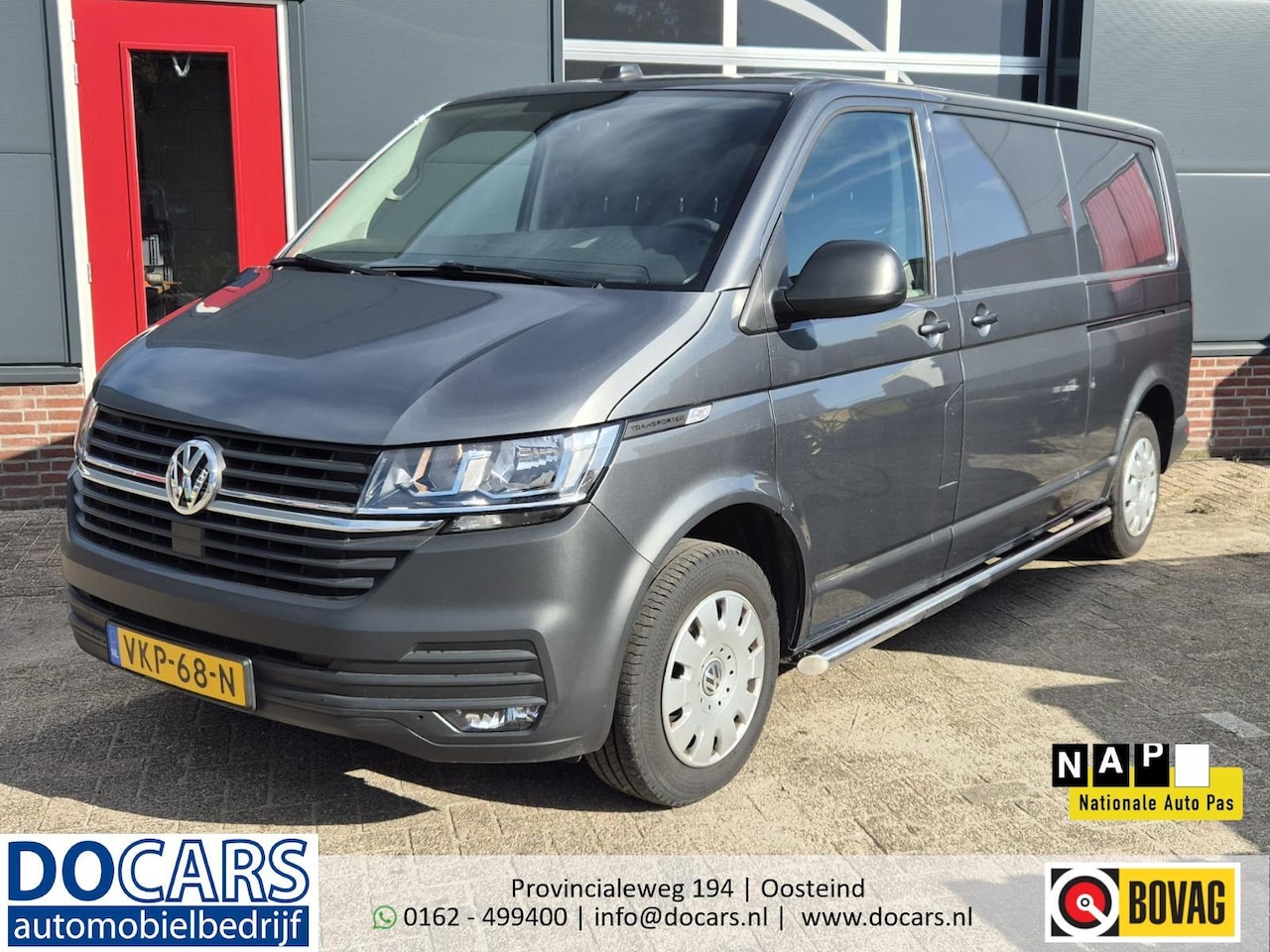 Volkswagen Transporter - 2.0 TDI L2H1 28 - dub. schuifdeur - BOTT bedrijfsinrichting - AutoWereld.nl
