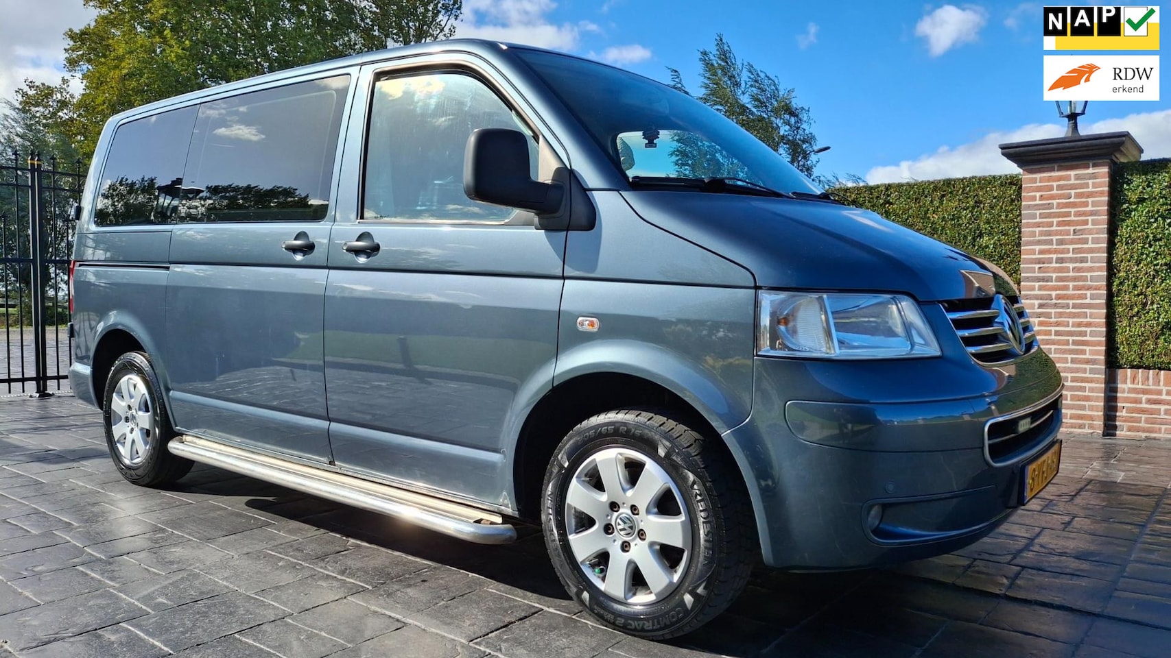 Volkswagen Transporter - 1.9 TDI 6 pers DC Airco Navi PDC Inruil Mogelijk - AutoWereld.nl