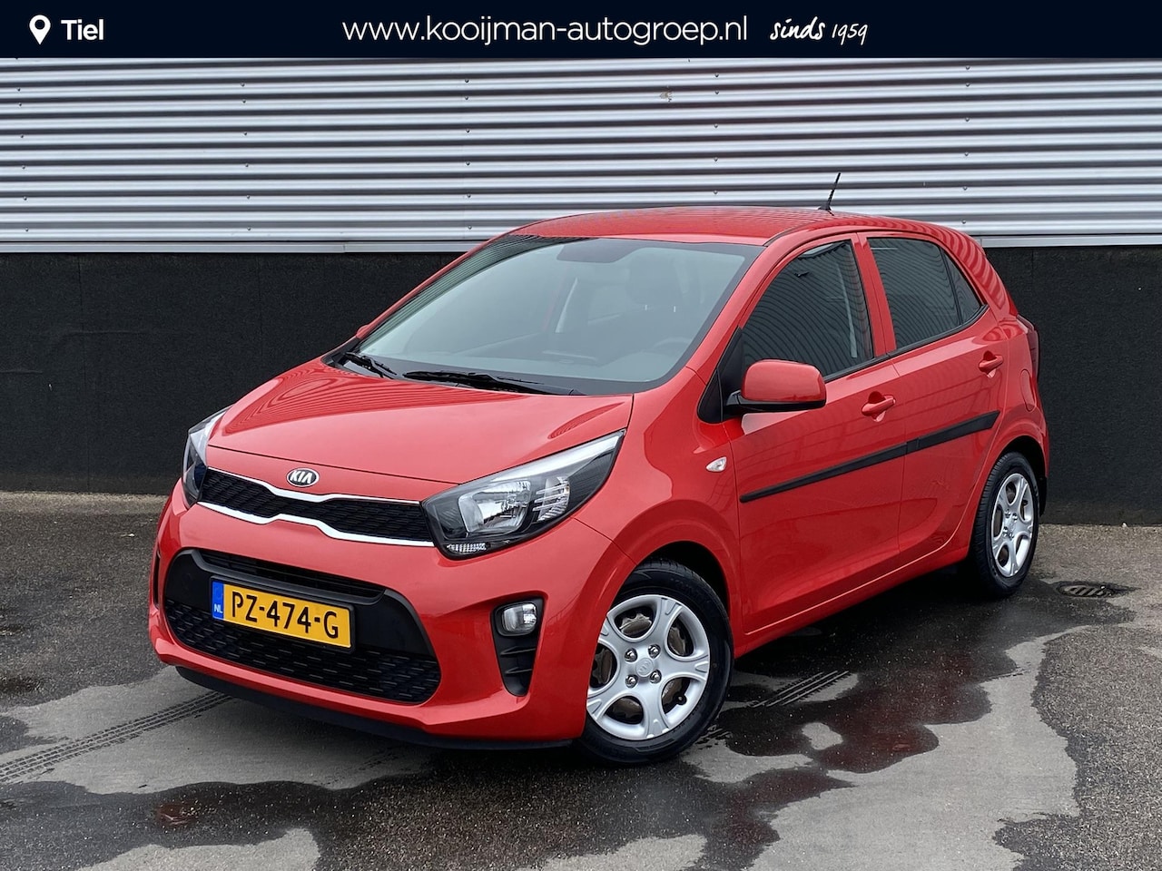 Kia Picanto - 1.0 CVVT ComfortLine Nieuw geleverd en dealeronderhouden, 1e eign. Airconditioning, elektr - AutoWereld.nl