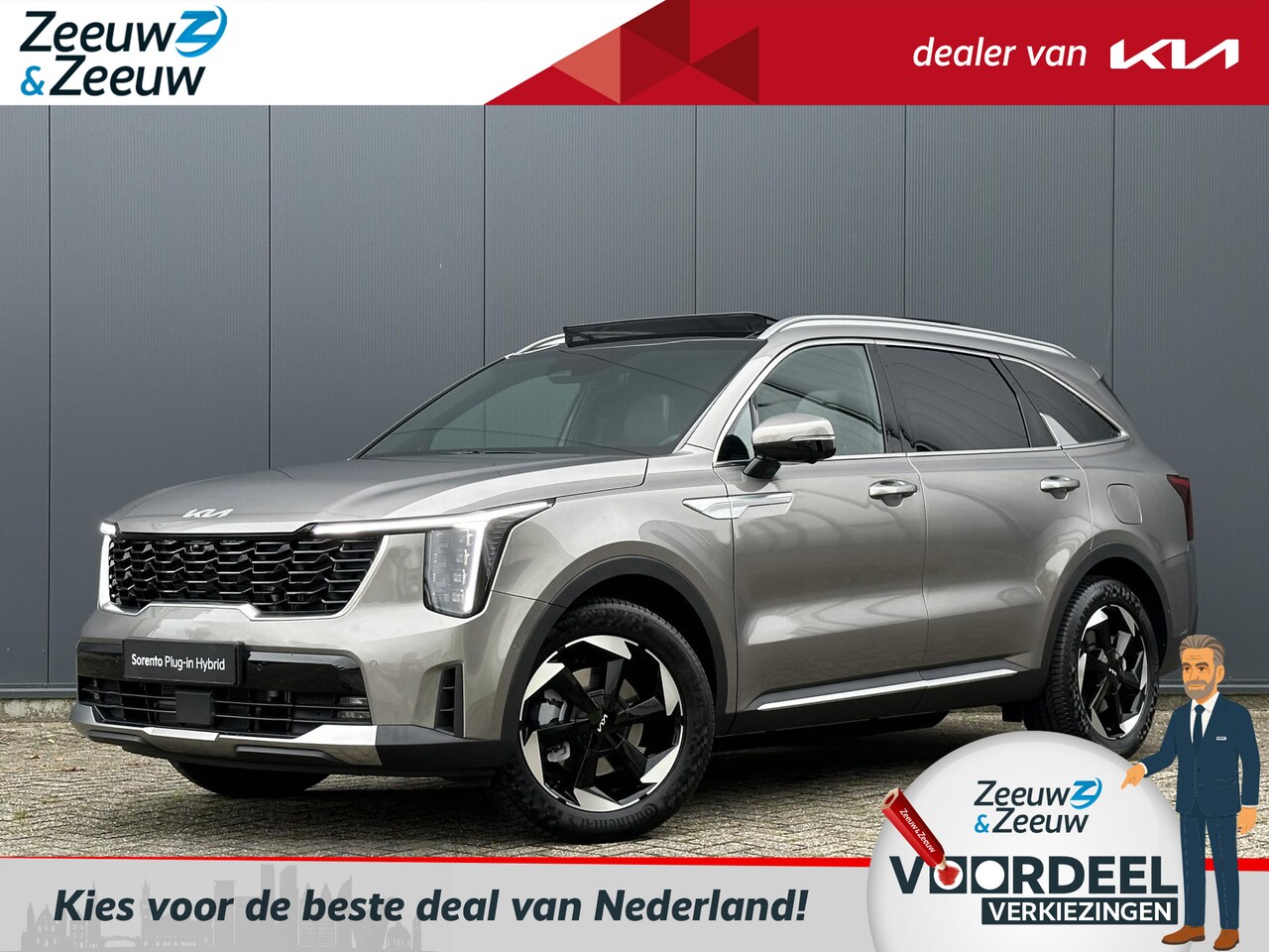 Kia Sorento - 1.6 T-GDi Plug-in Hybrid 4WD ExecutiveLine 7p. | *Niet op voorraad* | *Nu te bestellen* | - AutoWereld.nl