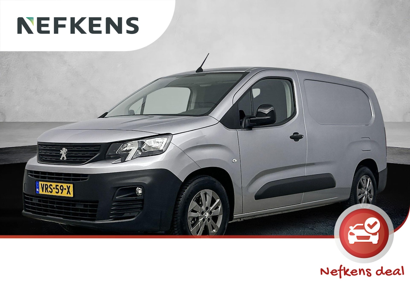 Peugeot e-Partner - 50 kWh 136 pk Premium Long | Trekhaak | Laadruimte betimmering | 3 Persoons | Apple Carpla - AutoWereld.nl