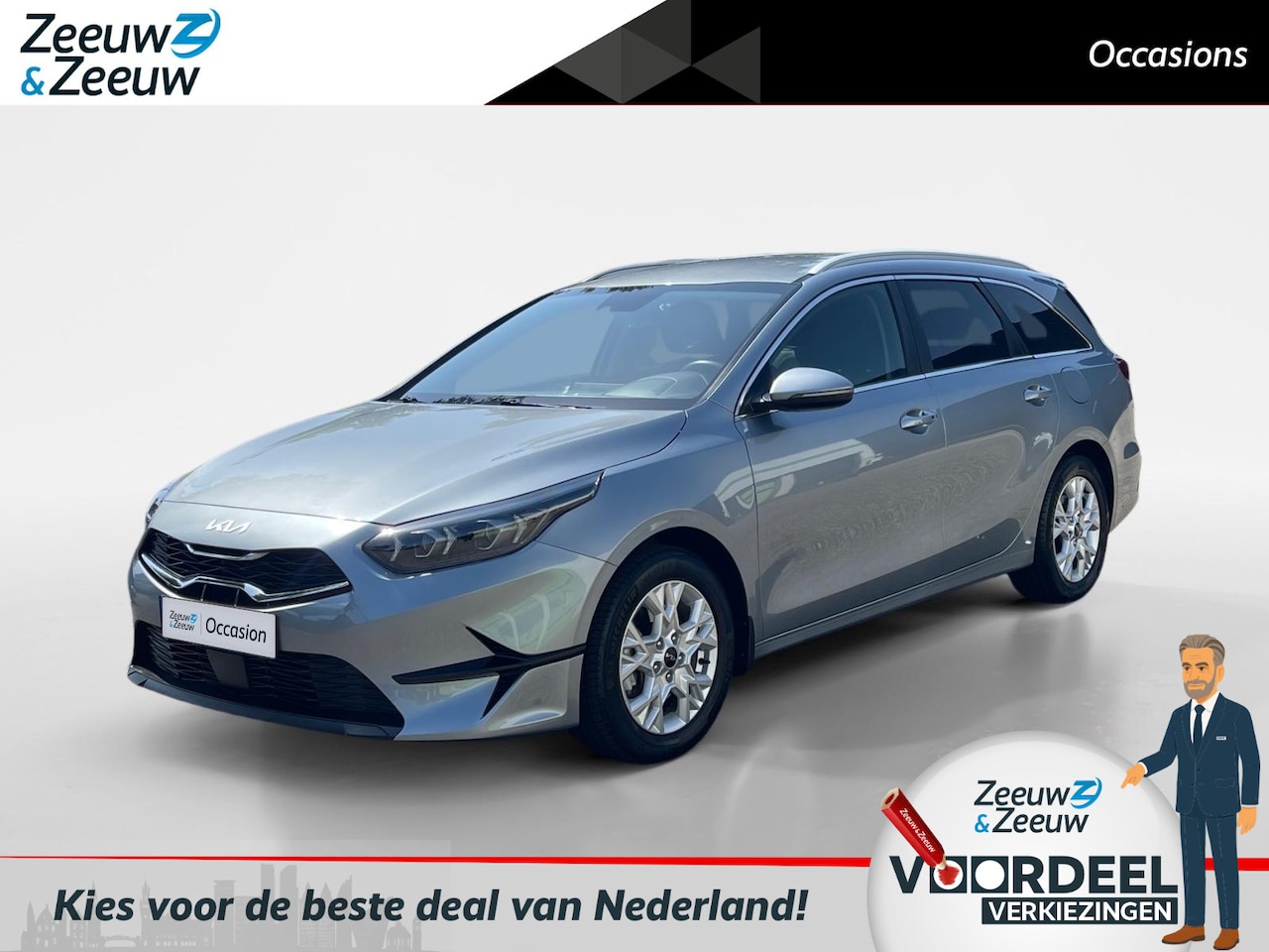 Kia Cee'd Sportswagon - Ceed 1.0 T-GDi DynamicPlusLine | Navi | Clima | Camera | El. achterklep | Apple Carplay | - AutoWereld.nl