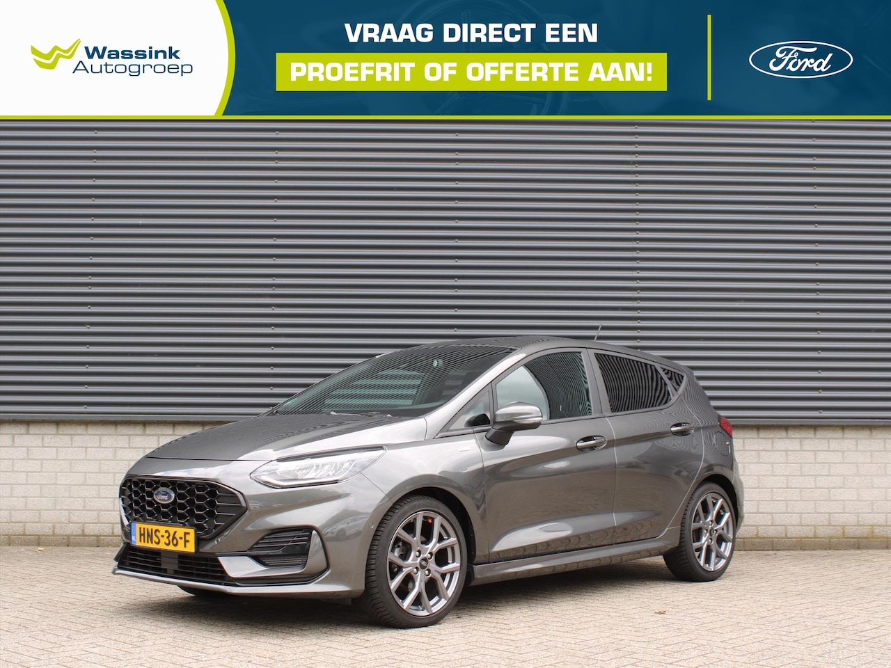 Ford Fiesta - ST-Line Ecoboost 100pk I Adaptive Cruise Control I Camera I Winter Pack I Parkeersensoren - AutoWereld.nl