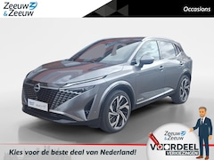 Nissan Qashqai - 1.5 e-Power Tekna Plus |Panoramisch dak| 20 inch LM velgen|Stoel en stuur verwarming| Mass