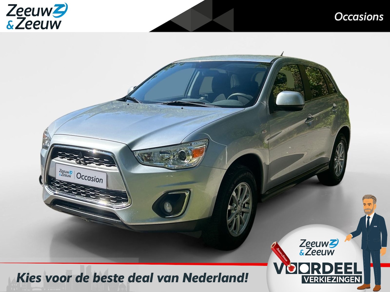 Mitsubishi ASX - 1.6 Cleartec Bright Climate , parkeersensor , goed onderhouden . lm velgen . - AutoWereld.nl