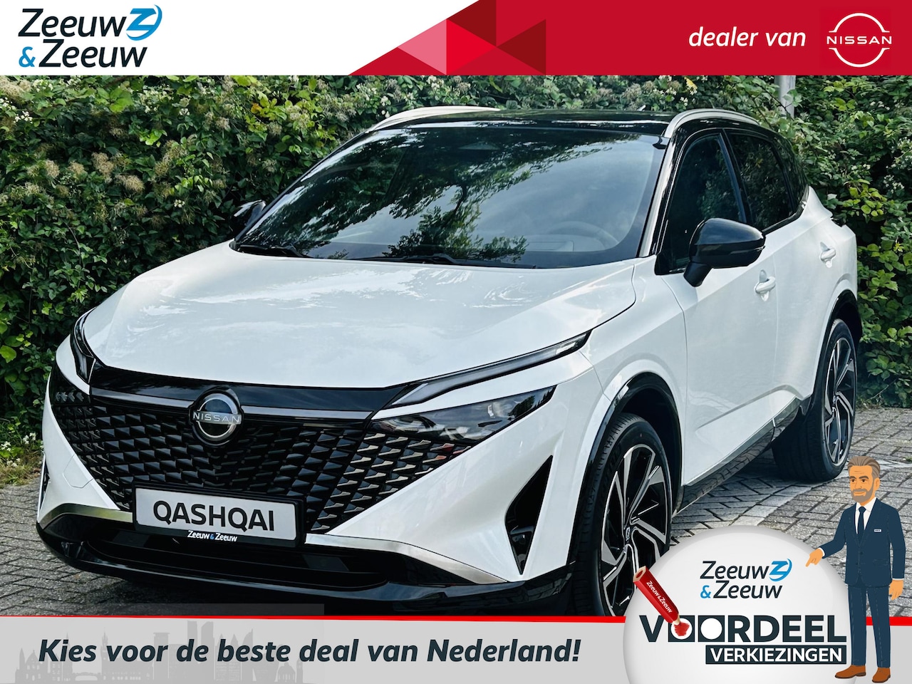 Nissan Qashqai - 1.3 MHEV Xtronic Tekna Plus | €1500,- korting inclusief inruilpremie | Meest uitgebreide u - AutoWereld.nl