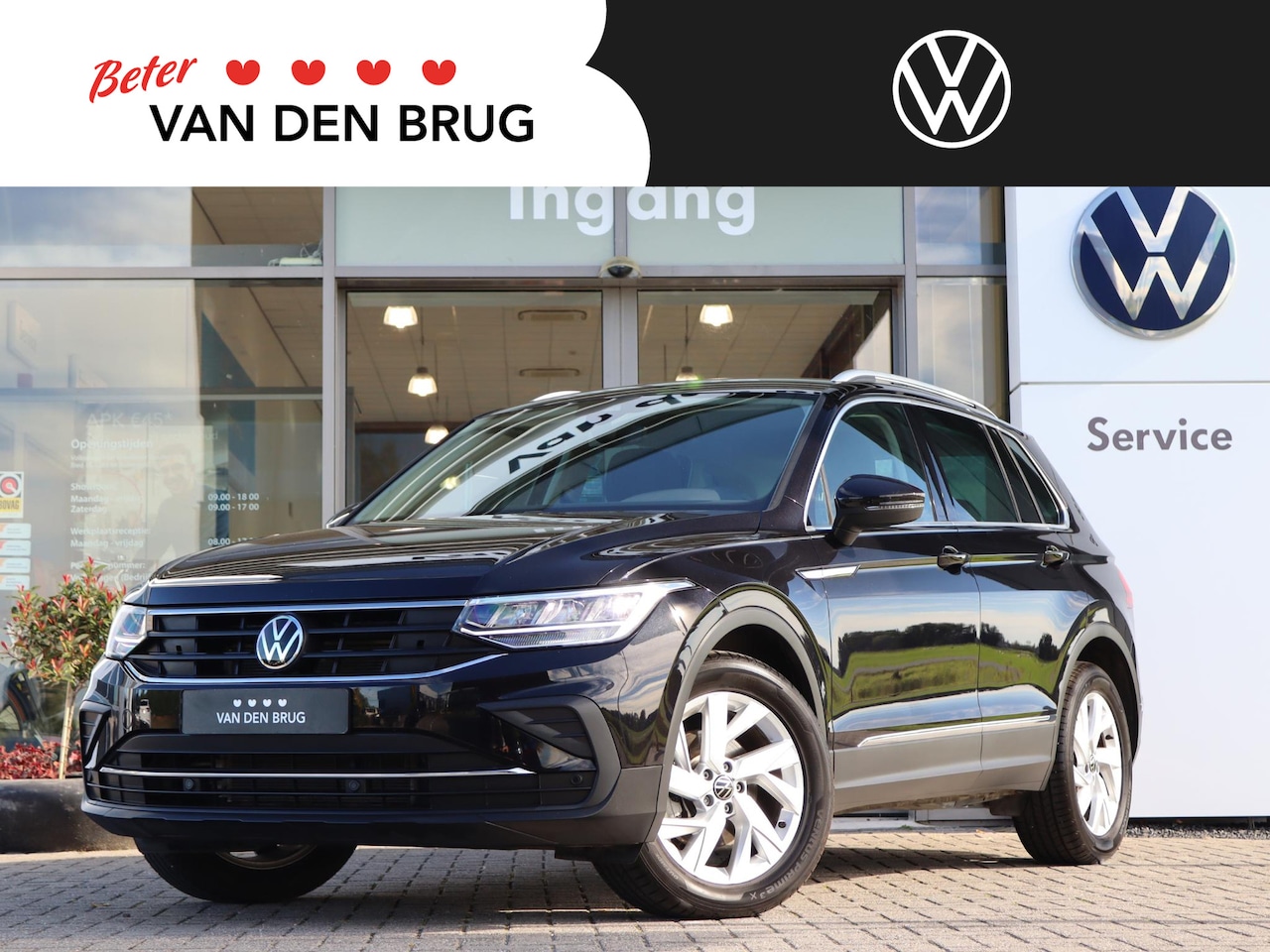 Volkswagen Tiguan - 1.5 TSI 150 pk DSG Life | Zwenkbare trekhaak | App Connect | LED | Camera | Climatronic | - AutoWereld.nl