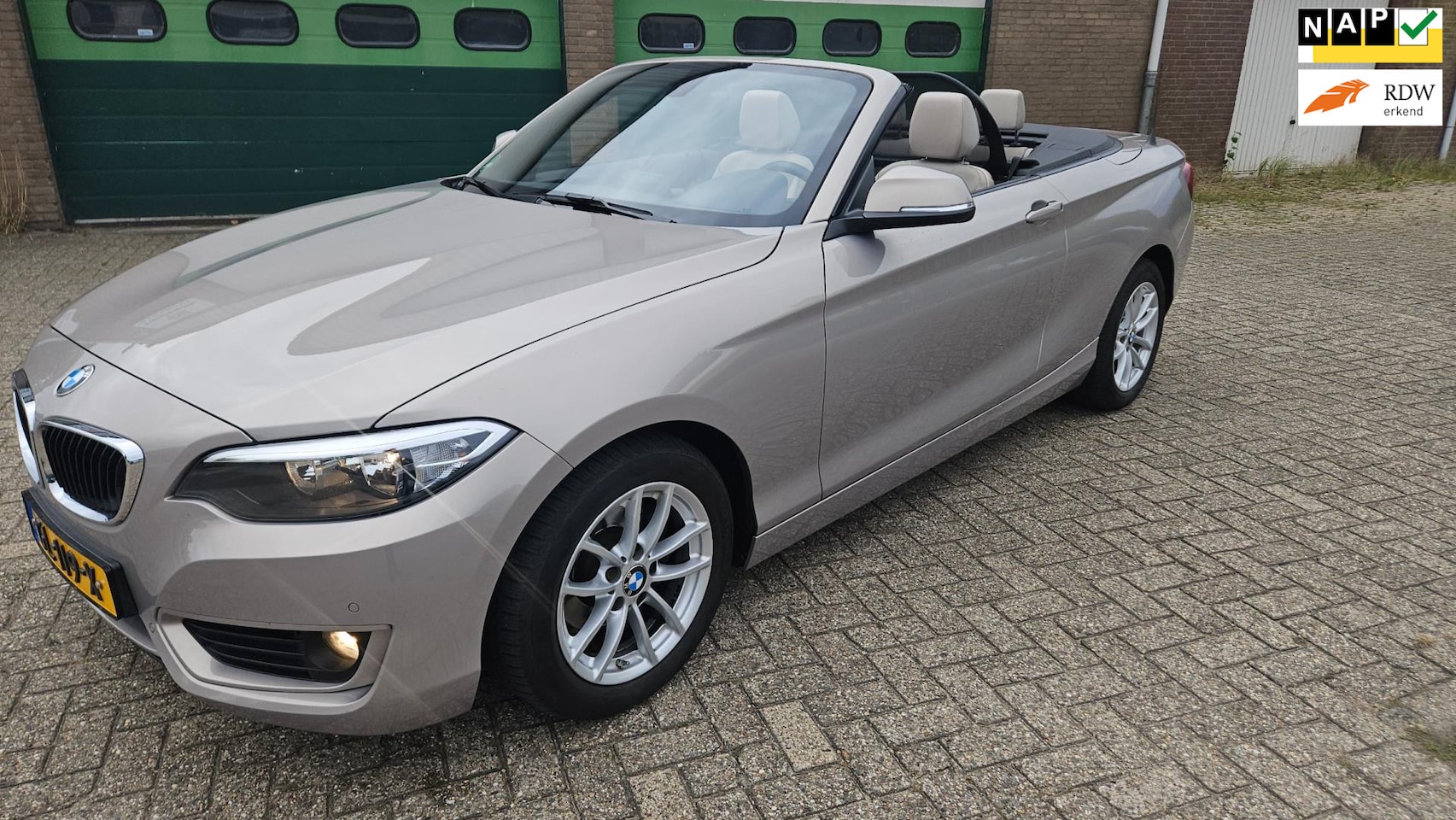 BMW 2-serie Cabrio - 218i DEALER ONDERHOUDEN - NIEUWSTAAT!! - AutoWereld.nl