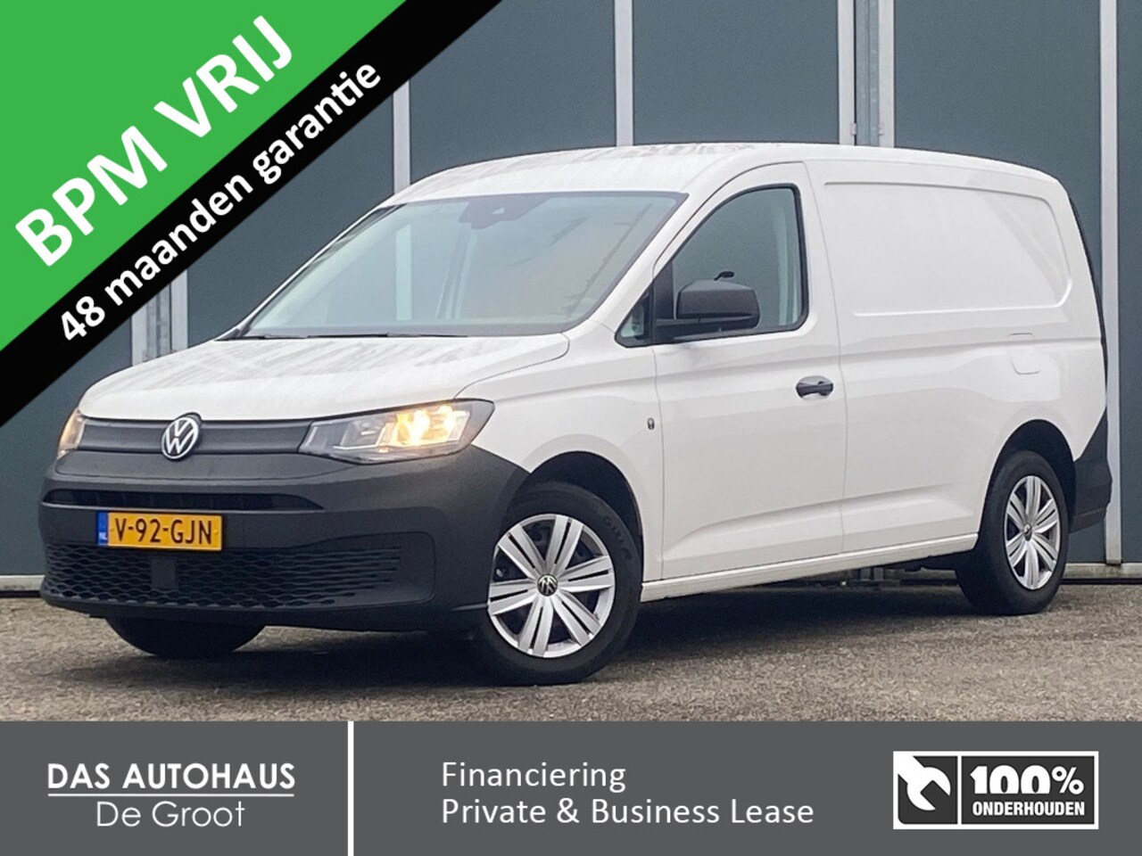 Volkswagen Caddy Cargo Maxi - 2.0 TDI 102pk | Digit. Cockpit | Lat om Lat | Trekhaa - AutoWereld.nl