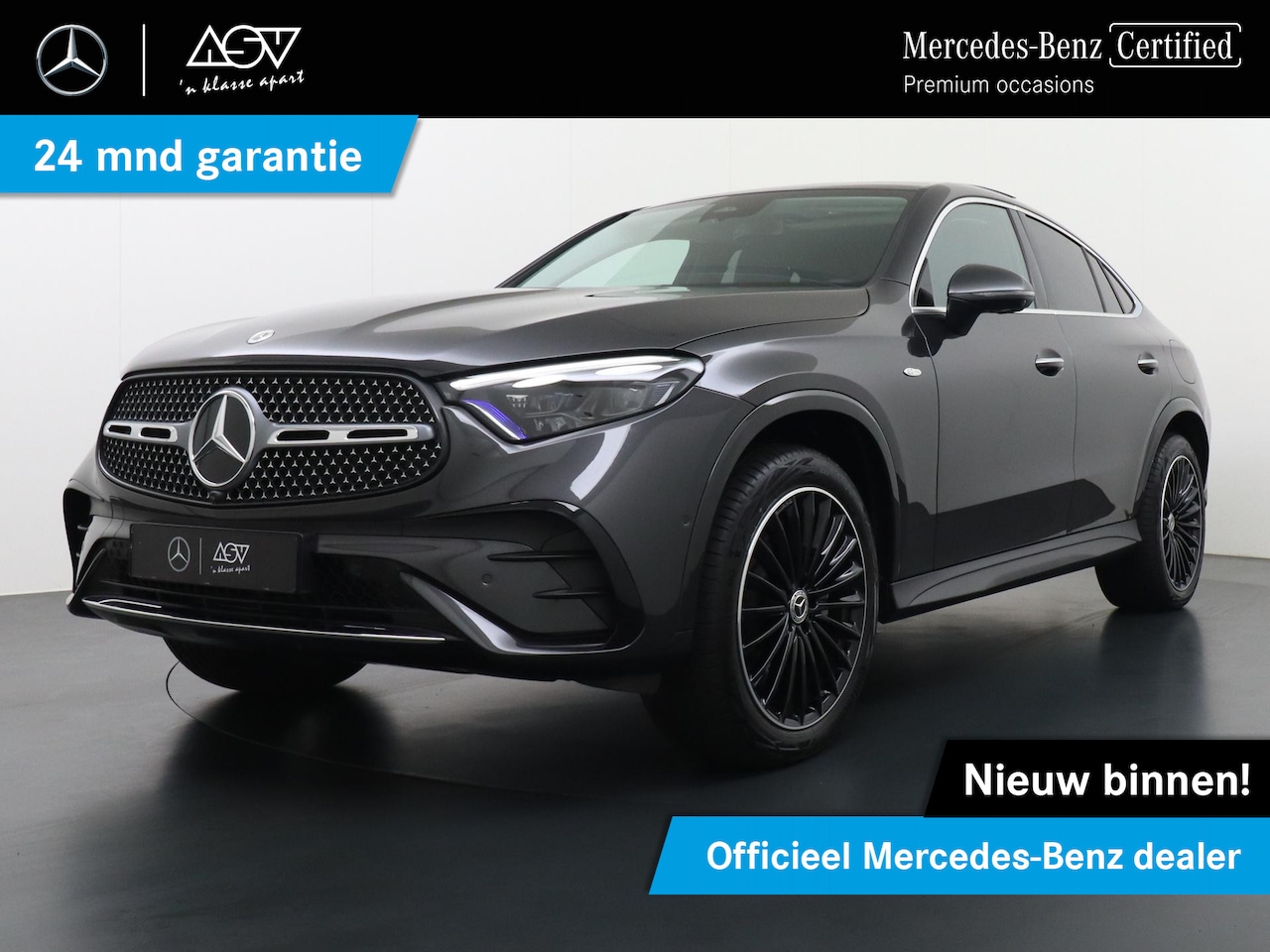 Mercedes-Benz GLC-klasse Coupé - 300e 4MATIC AMG Line Carbon inleg, Panoramadak, wegklpabare trekhaak - AutoWereld.nl