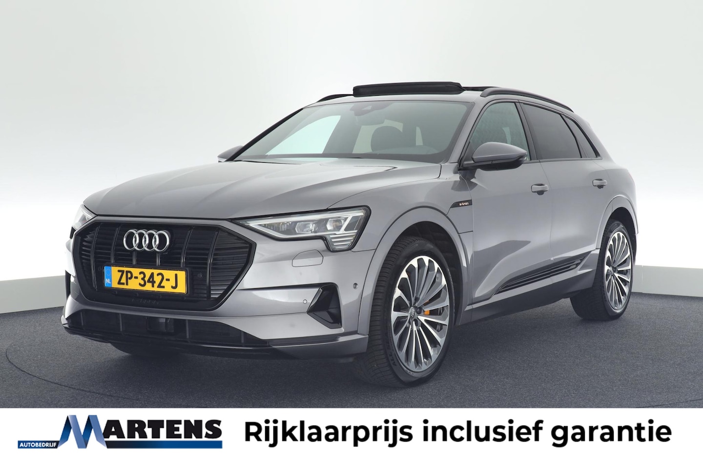Audi e-tron - 408pk 55 quattro advanced Pro Line S 95 kWh Camera Stoelverwarming Panoramadak Virtual Coc - AutoWereld.nl