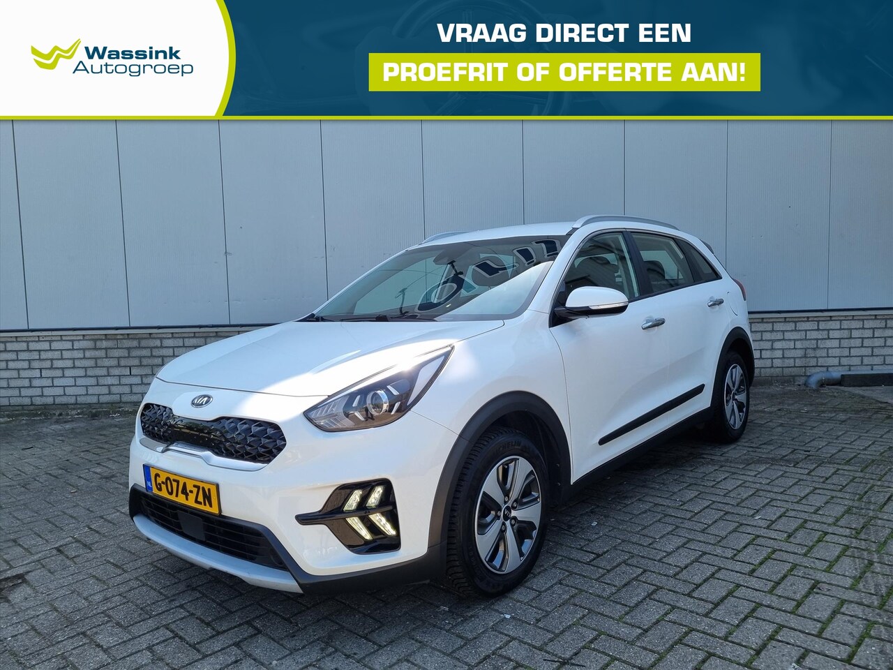 Kia Niro - 1.6 GDi Hybrid 141pk DCT6 DynamicLine | Navigatie | Climate Control I Cruise Control - AutoWereld.nl