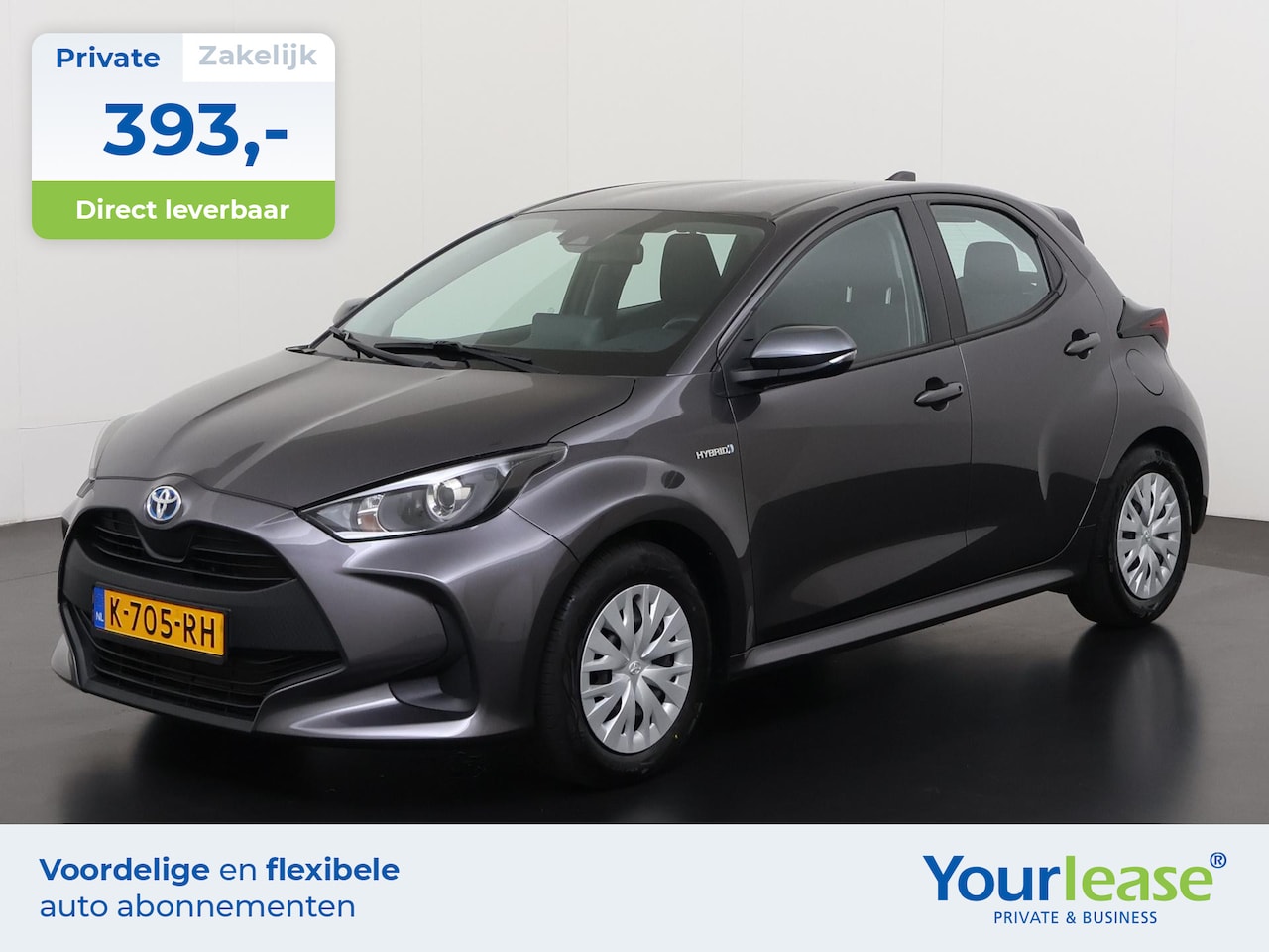 Toyota Yaris - 1.5 Hybrid Active | All-in 393,- Private Lease | Direct uit voorraad - AutoWereld.nl