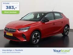 Opel Corsa-e - Elegance Level 3 50 kWh 3 fase | All-in 383, - Private Lease | Direct uit voorraad