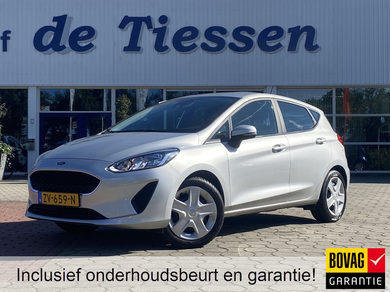 Ford Fiesta - 1.1 Trend 85PK Navi, Carplay, Rijklaar met beurt & garantie! - AutoWereld.nl