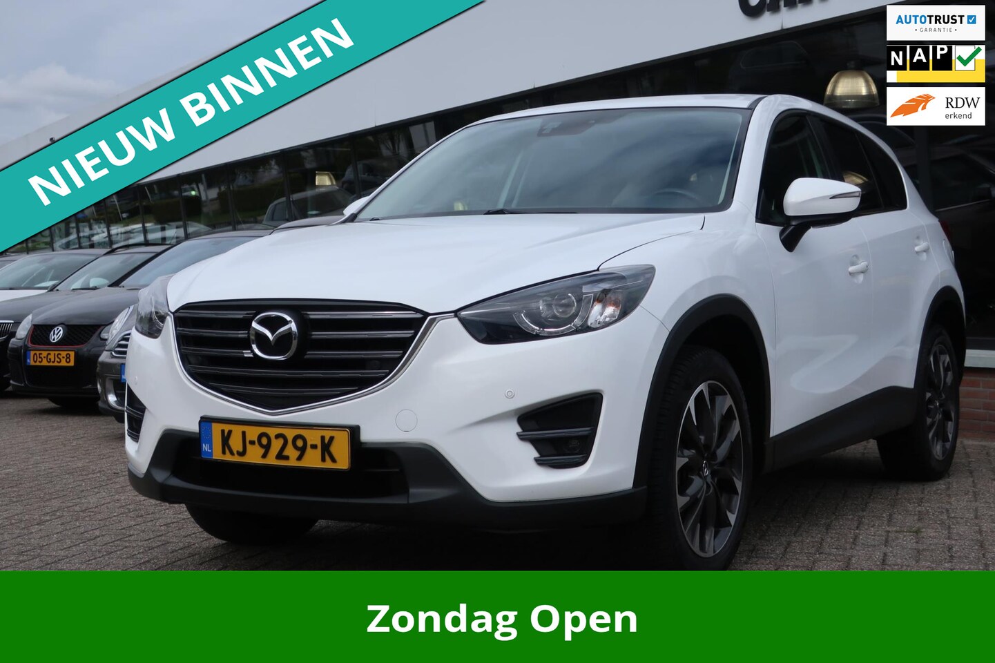 Mazda CX-5 - 2.0 SkyActiv-G 165 GT-M Line 2WD LED_CAM_BOSE_19-INCH. - AutoWereld.nl