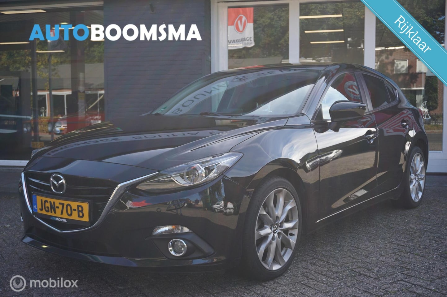 Mazda 3 - 2.0 SkyActiv-G 120pk GT-M Clima Led Navi Cruise 18" - AutoWereld.nl