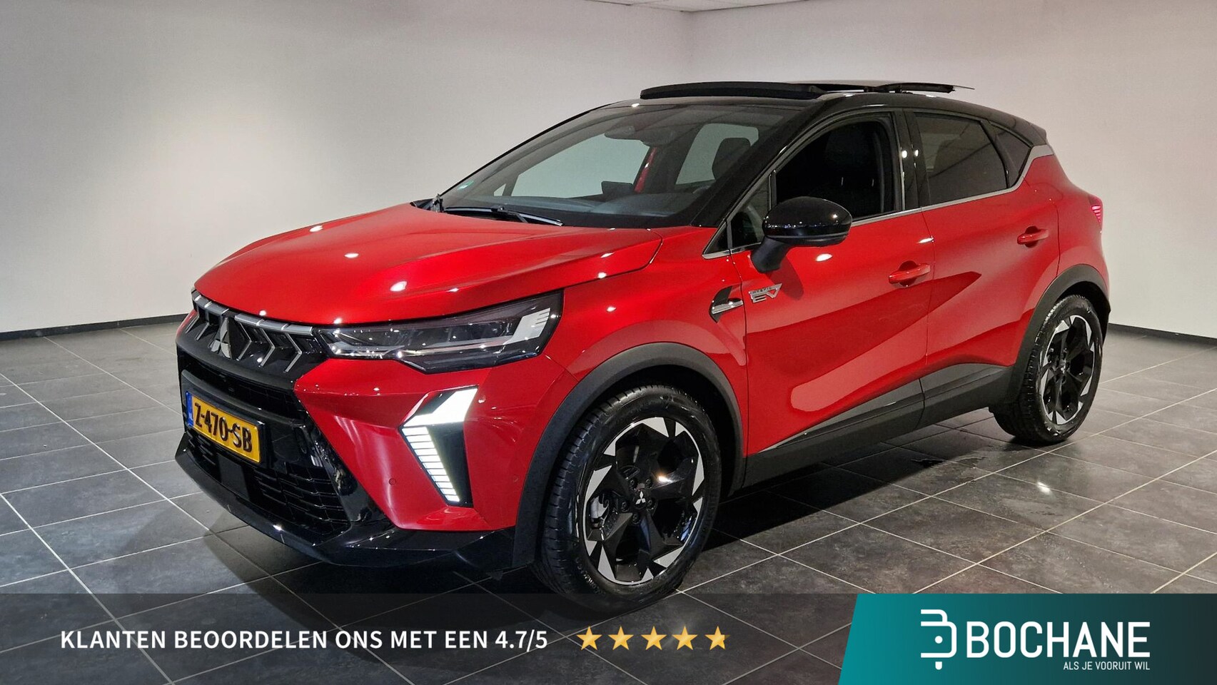 Mitsubishi ASX - 1.6 HEV AT Instyle | Trekhaak | Panorama dak | Navigatie | Leder - AutoWereld.nl
