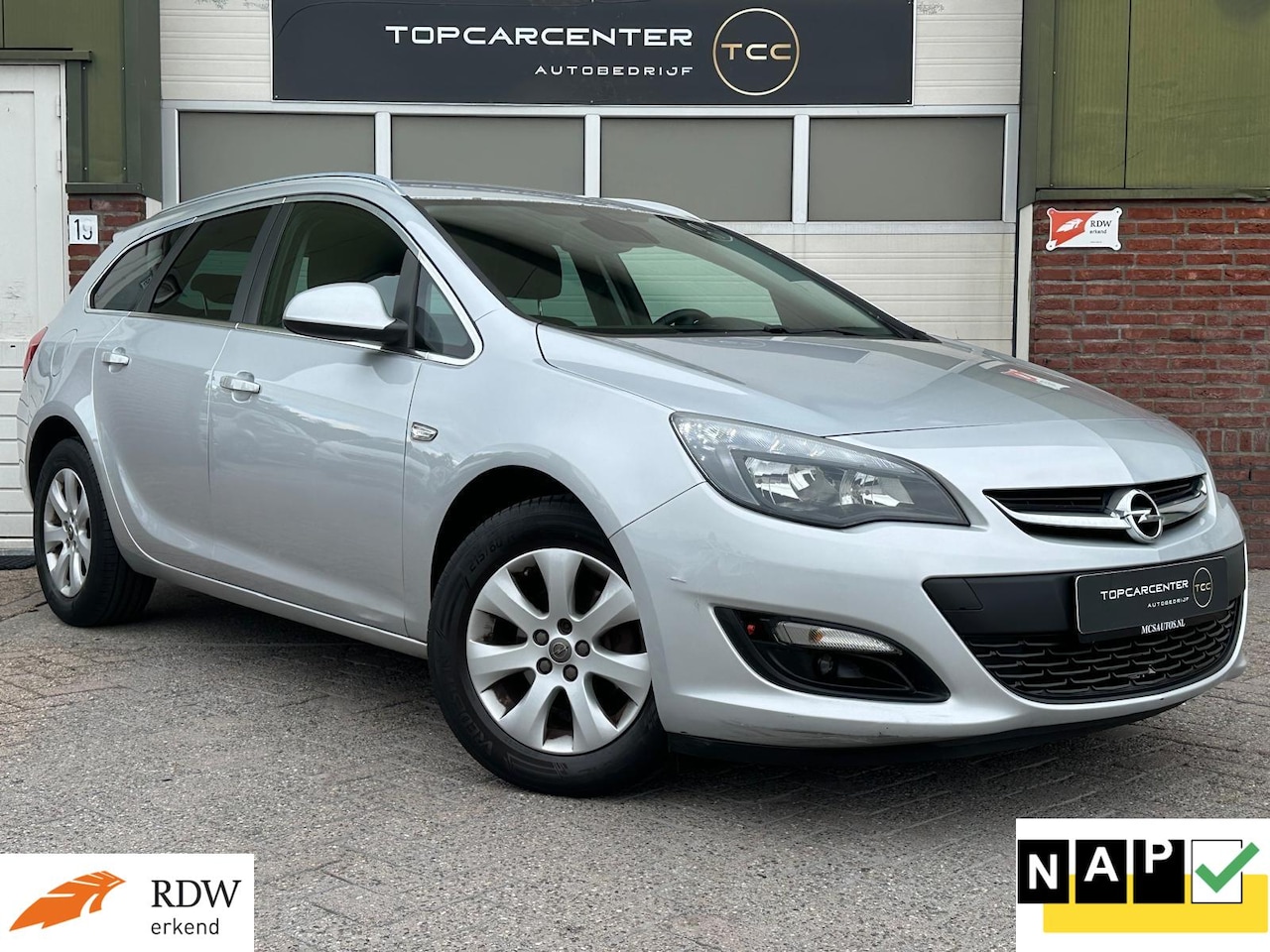 Opel Astra Sports Tourer - 1.4 Turbo Blitz/AIRCO/PAKRS/APK/NAP - AutoWereld.nl