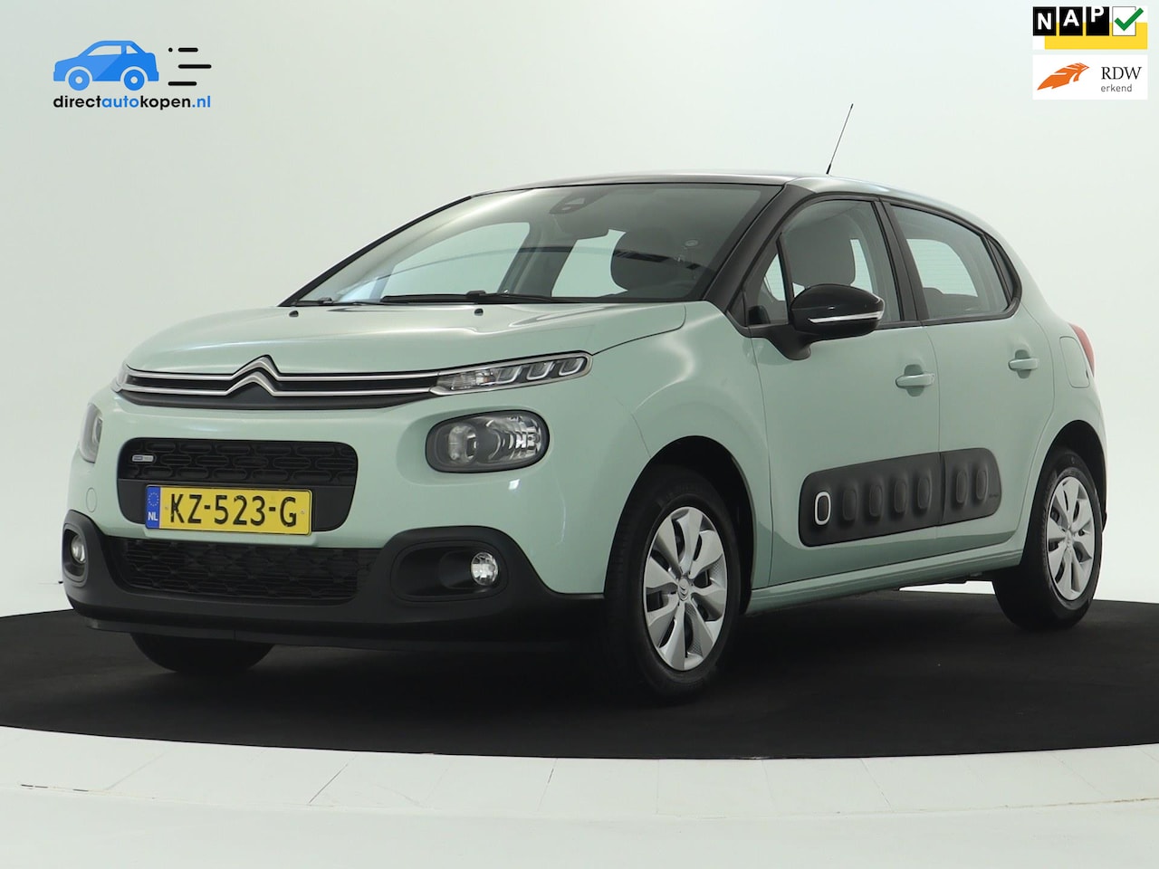 Citroën C3 - 1.2 PureTech Feel 105g PANO | Bluetooth | AIRCO - AutoWereld.nl