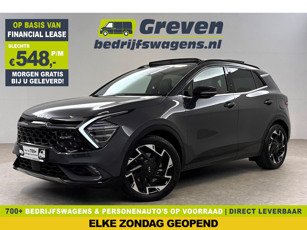 Kia Sportage - 1.6 T-GDI 265PK AWD GT-line | Pano | Memory | Virtual | Sfeerverl. | 360° | Carplay | Verw - AutoWereld.nl