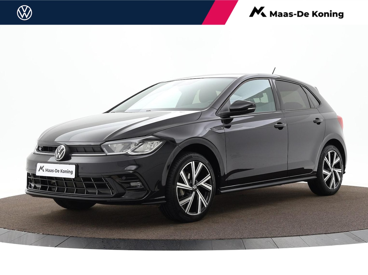 Volkswagen Polo - 1.0 Tsi 95pk DSG R-Line Apple/Android Car Play · P-Sensoren · Navigatie · Stoelverwarming - AutoWereld.nl