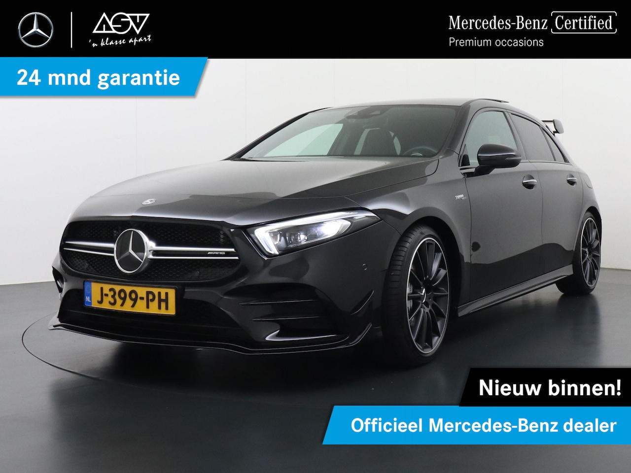 Mercedes-Benz A-klasse - AMG 35 4MATIC Premium Plus | Performance Stoelen | Panorama - Schuifdak | Distronic Cruise - AutoWereld.nl
