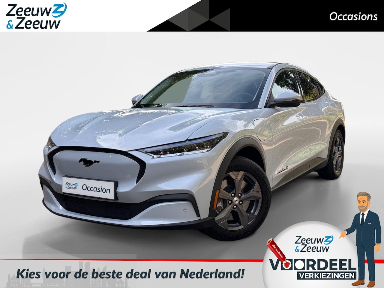 Ford Mustang Mach-E - Extended RWD 98 kWh | 1e Eigenaar | Adaptieve Cruise Control | Achteruitrijcamera | Dodeho - AutoWereld.nl
