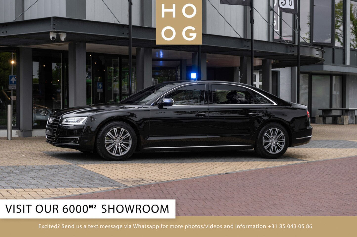 Audi V8 - A8L 4.0 VR9 Security (armored/werkspanzer) - AutoWereld.nl