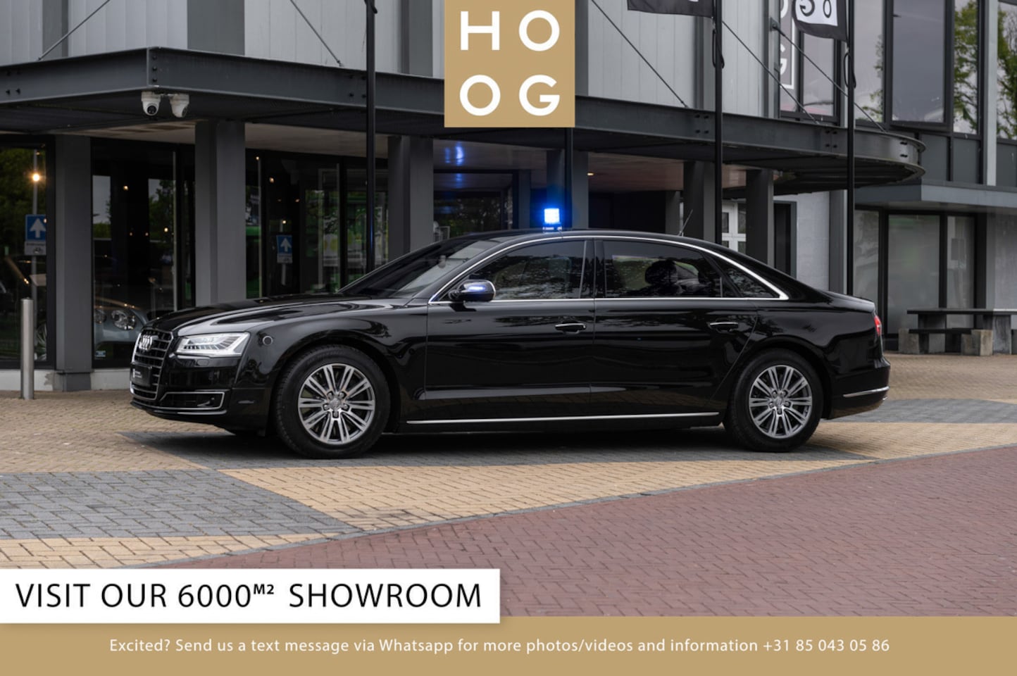Audi V8 - A8L 4.0 VR9 Security (armored/werkspanzer) - AutoWereld.nl