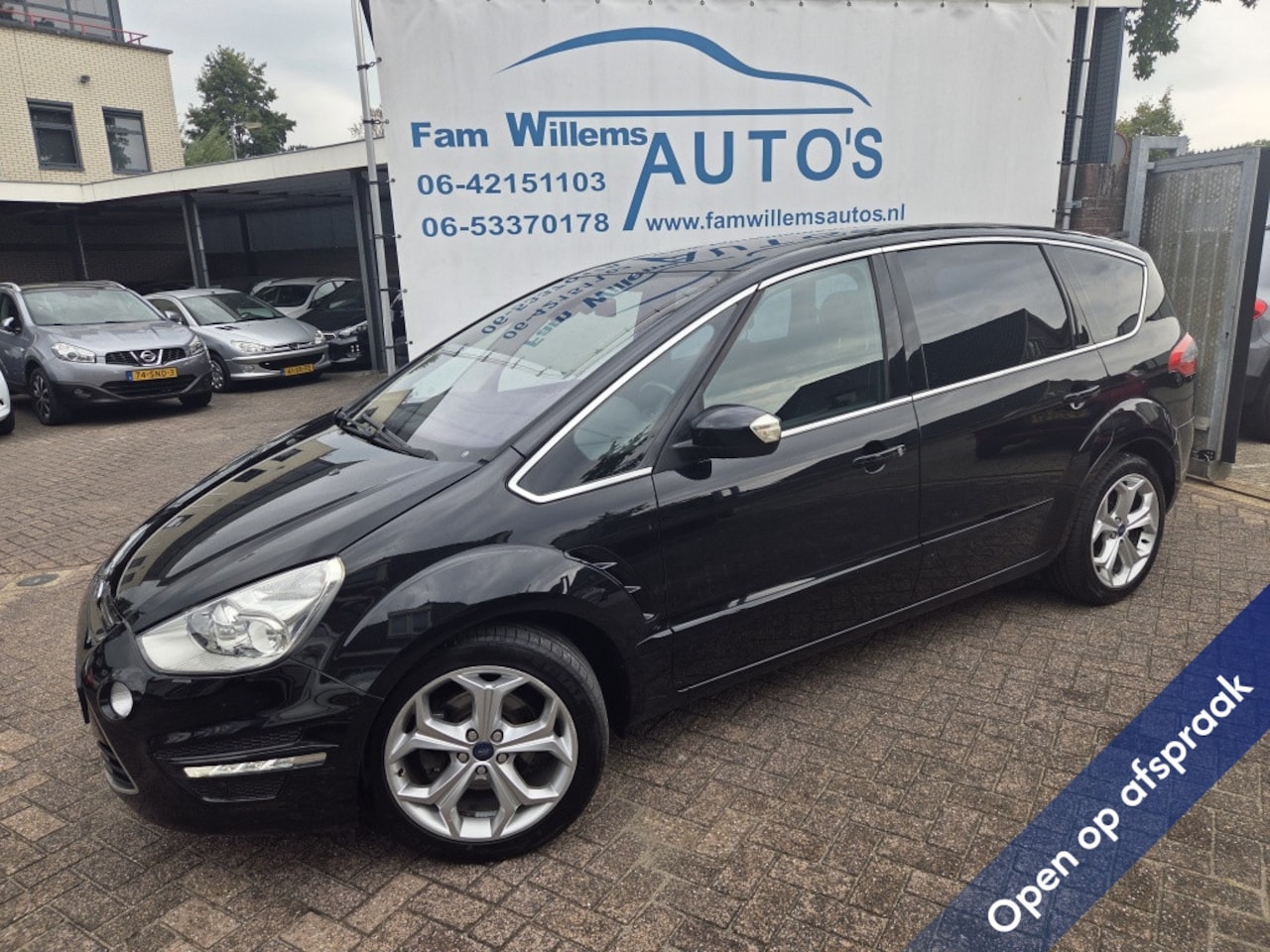 Ford S-Max - 1.6 EcoB. Titanium panoramadak leder - AutoWereld.nl