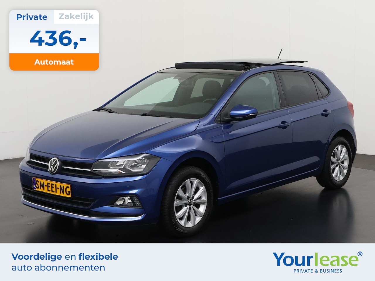 Volkswagen Polo - 1.0 TSI Highline DSG | All-in 436,- Private Lease | Direct uit voorraad - AutoWereld.nl