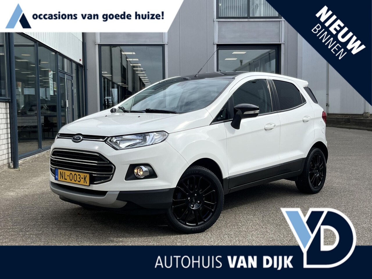 Ford EcoSport - 1.0 EcoBoost Titanium S | Navi/Clima/Cruise/Stuur+Spiegels+Voorruitverwarming/Privacy Glas - AutoWereld.nl