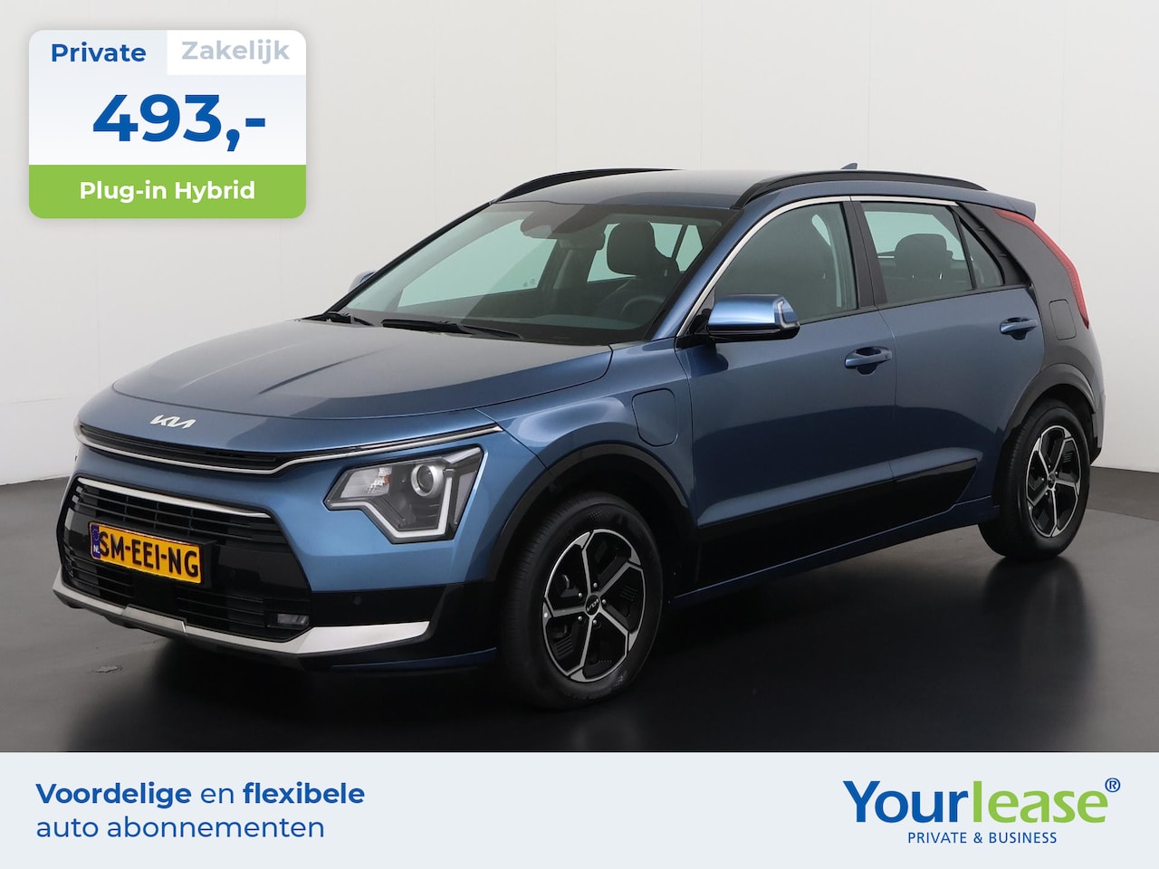 Kia Niro - 1.6 GDi PHEV DynamicLine | All-in 493,- Private Lease | Direct uit voorraad - AutoWereld.nl