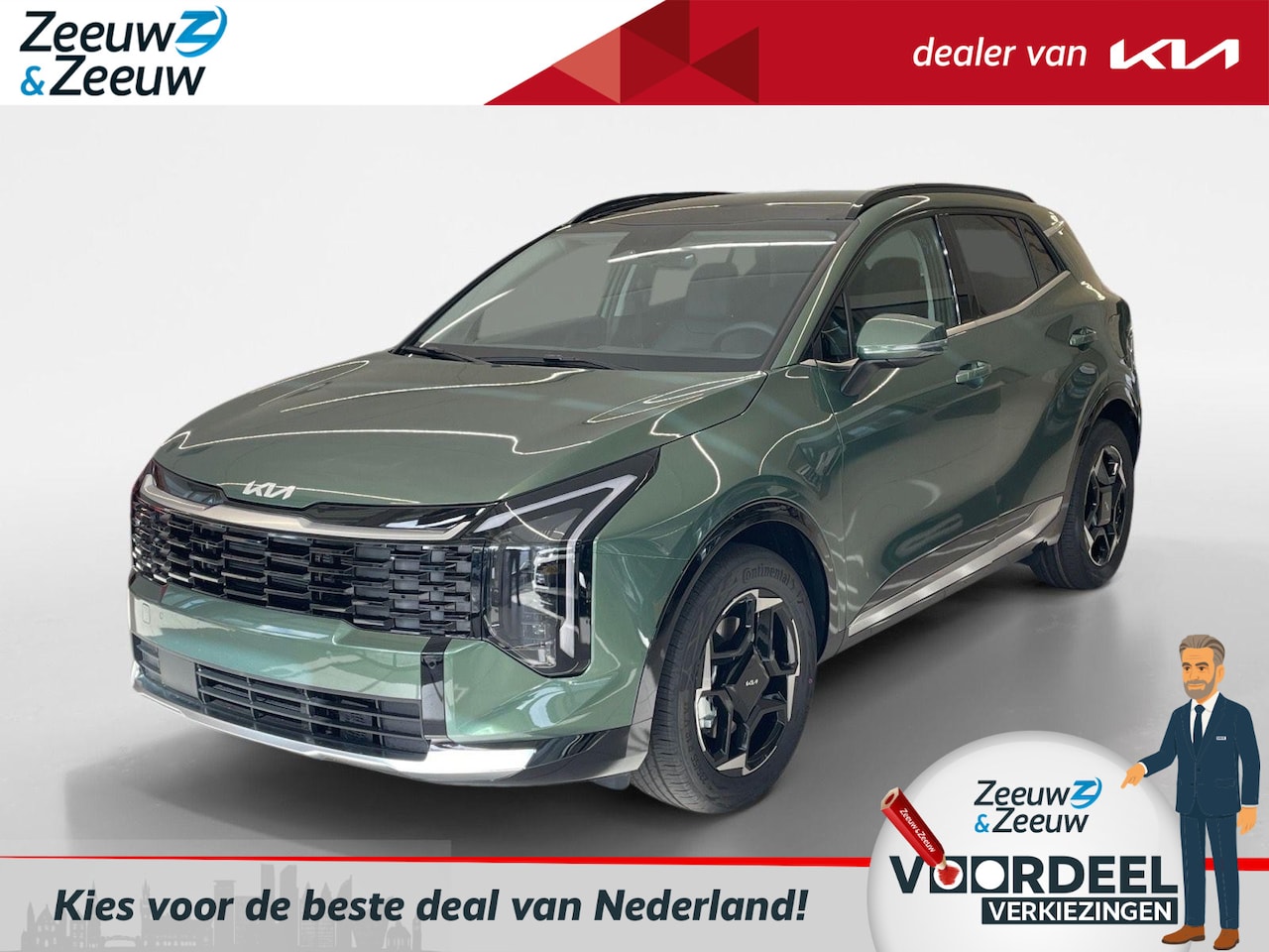 Kia Sportage - 1.6 T-GDi AT6 Hybrid Dynamicline | NIEUWE SPORTAGE | 239 PK | 1510Kg trekgewicht | NU €150 - AutoWereld.nl