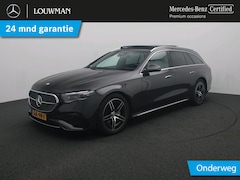 Mercedes-Benz E-klasse Estate - 300 e Exclusive Line AMG Line | Night Pakket | Panorama Schuif-Kanteldak | Lederen bekledi