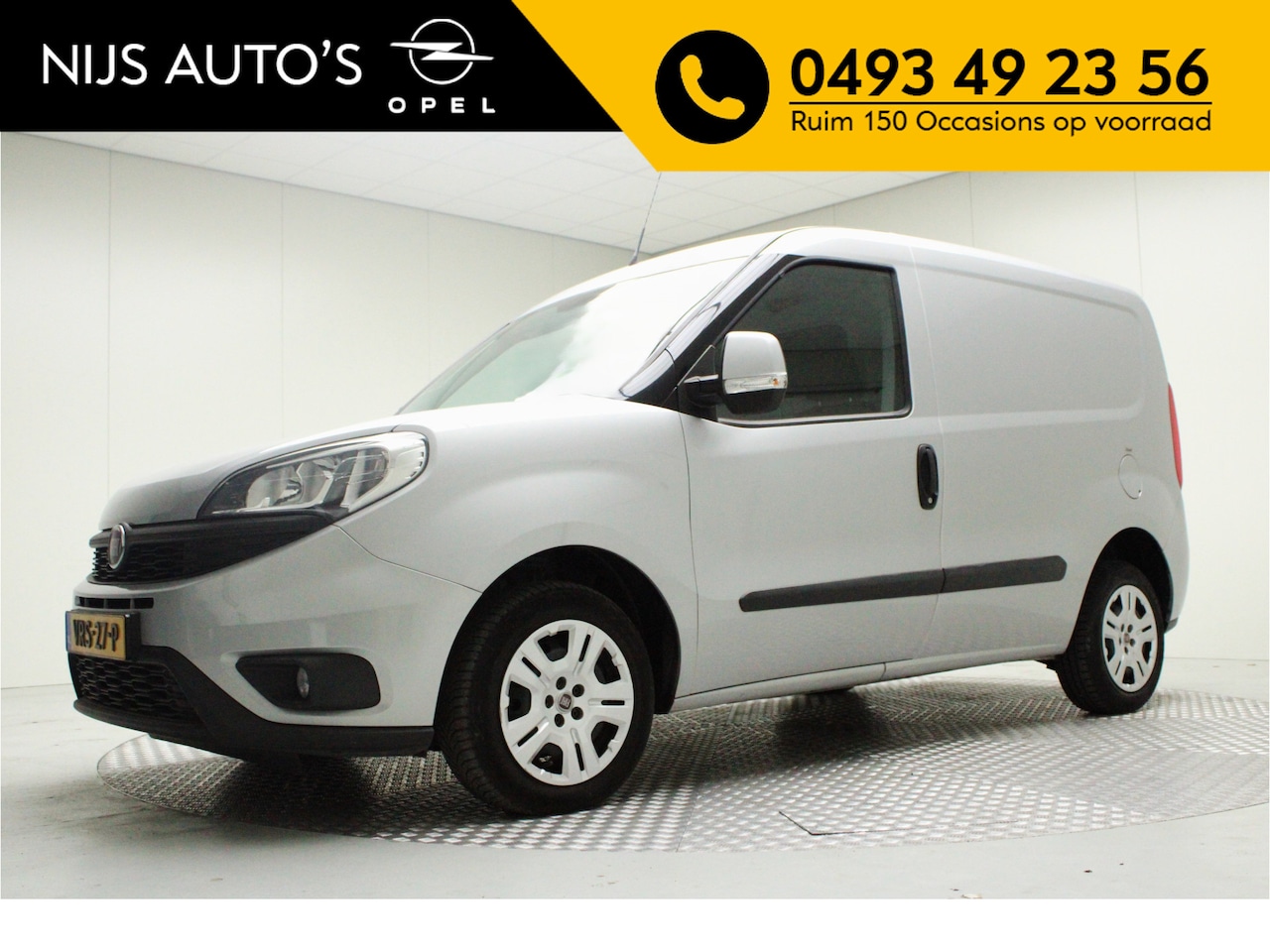 Fiat Doblò Cargo - 1.3 MJ L1H1 SX | Komt geen BTW bij | Airco / Bluetooth / Cruise - AutoWereld.nl
