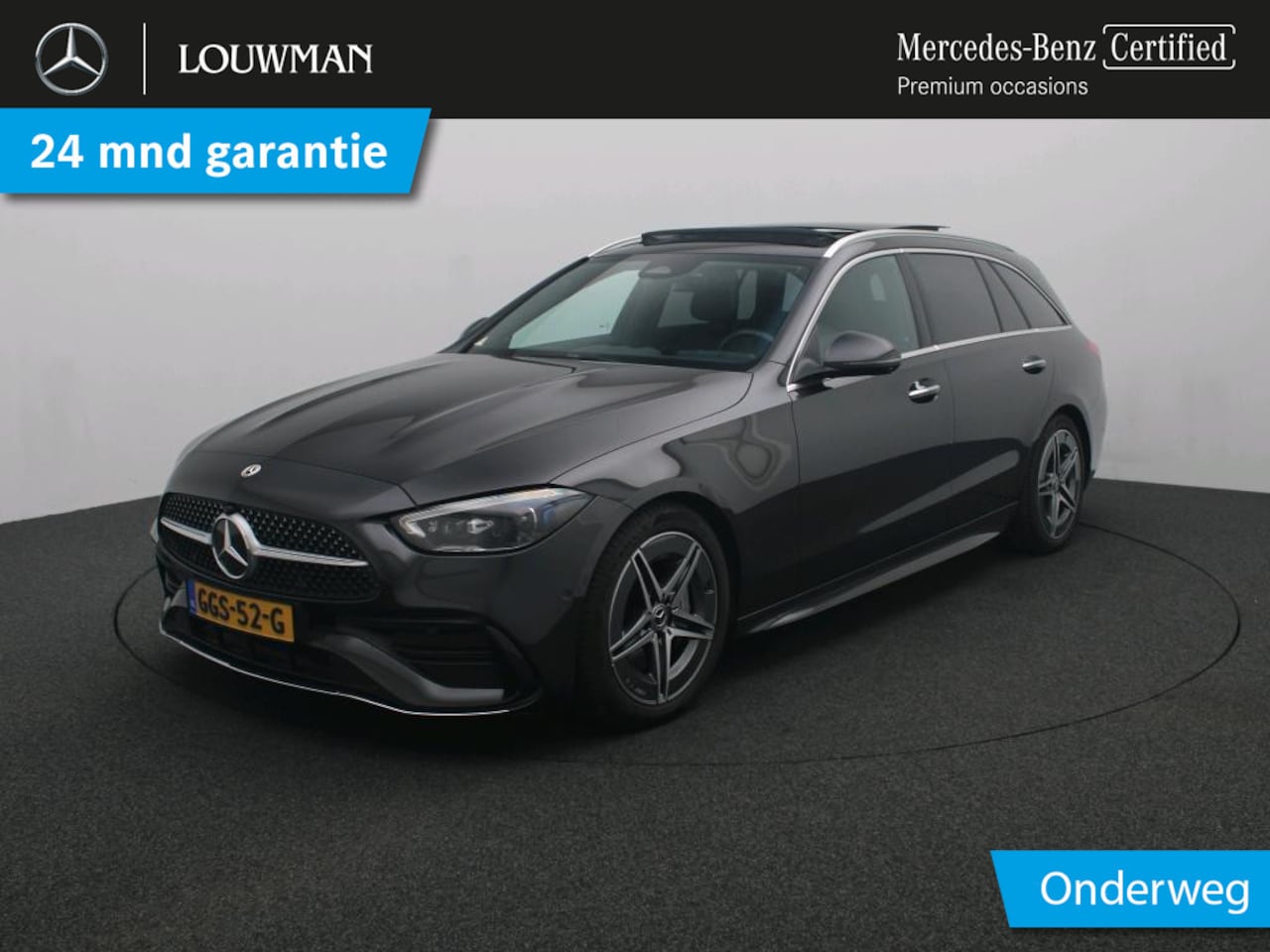 Mercedes-Benz C-klasse Estate - 180 Star Edition AMG Line AMG Line | Panorama Schif-Kanteldak | Trekhaak | Memory voorstoe - AutoWereld.nl