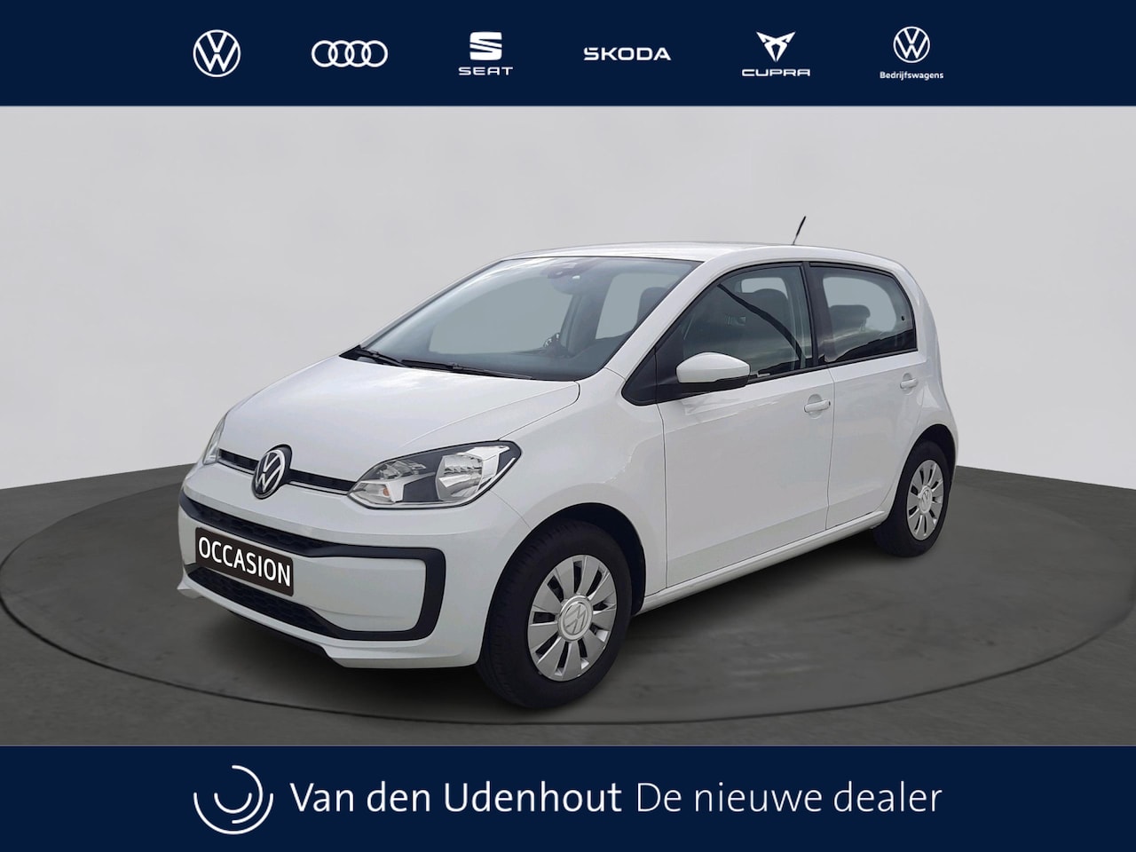 Volkswagen Up! - 1.0 Airco | Smartphone integratie | Lane Assist | DAB | - AutoWereld.nl