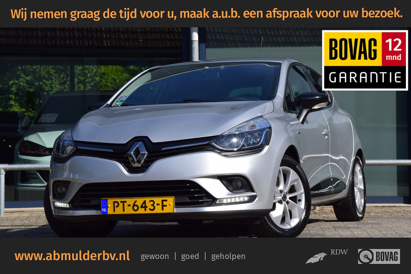 Renault Clio - 0.9 TCe Limited | Org. NL | BOVAG Garantie | Trekhaak | All Season Banden | Cruise Control - AutoWereld.nl